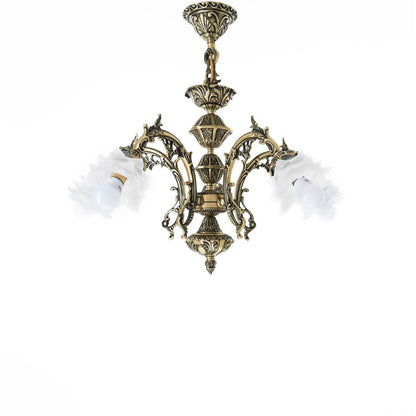 Neirin 5 Lights Bronze Chandelier
