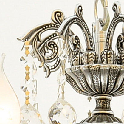 Nancy Chandelier, 8 Lights, Metal, 65×75cm - Chrome