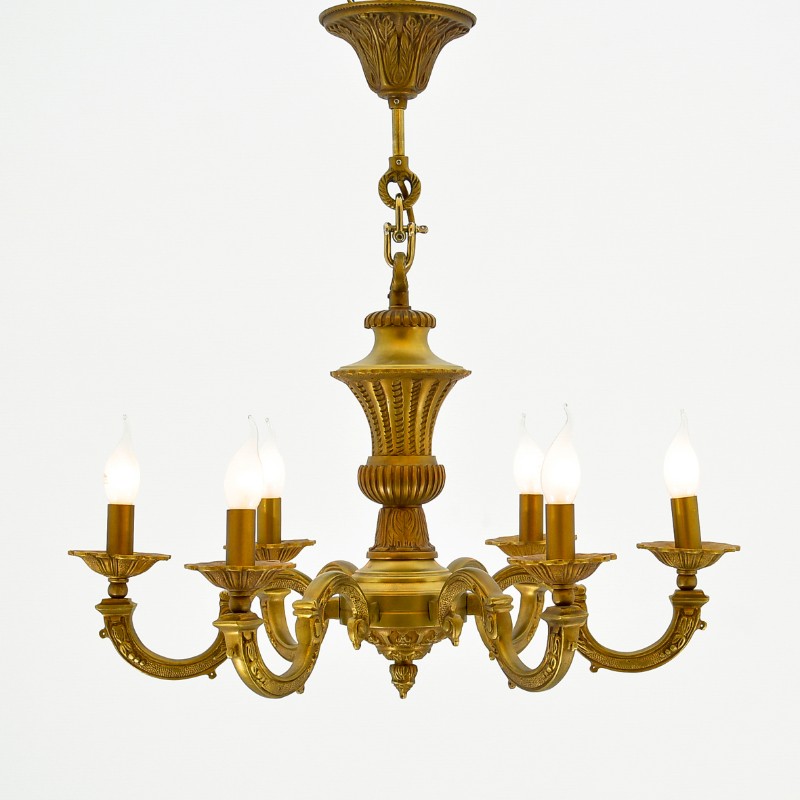 Napoli Antique 6 Lights Chandelier