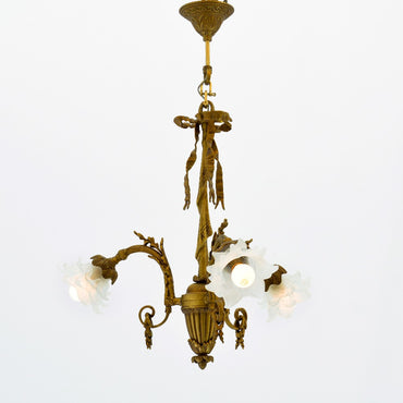 Neirin 3 Lights Antique Chandelier
