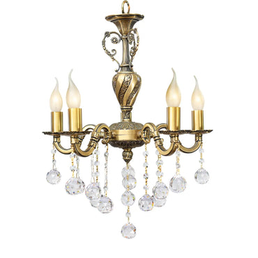 Marina Chandelier, 5 Lights, Copper, 55×45cm - Bronze