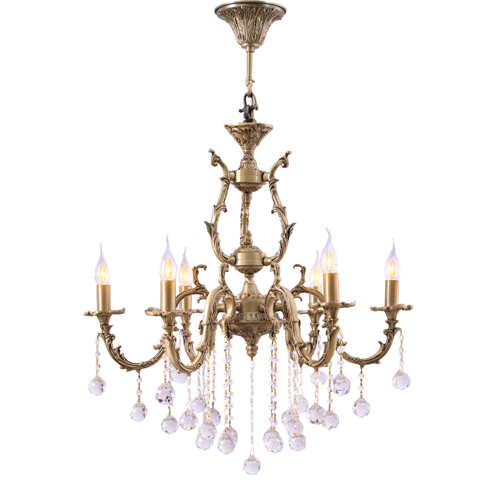 Lamira Majestic 6-Light Chandelier