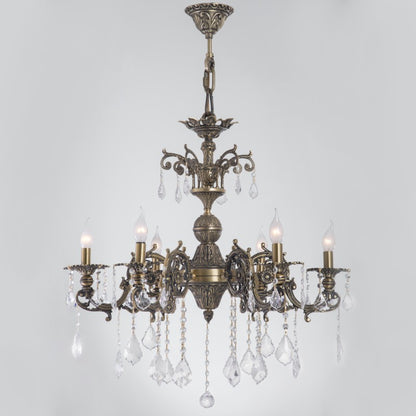 نجفة برونزية بستة لمبة