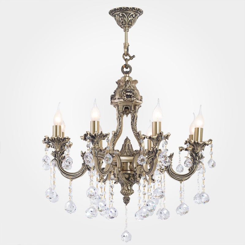 Sky Antique 8 Lights Classic Chandelier