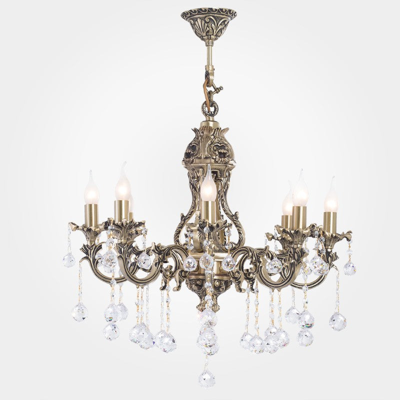 Sky Antique 8 Lights Classic Chandelier