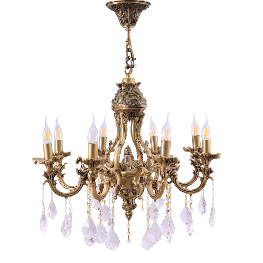 Lisa Majestic 8-Light Chandelier