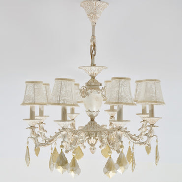 Marseille 8 Lights Whitey Chandelier