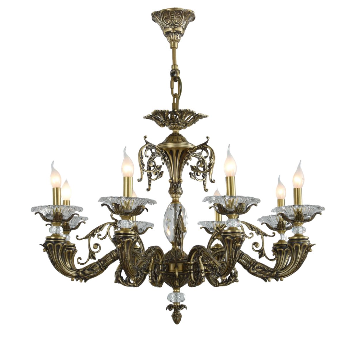 Lisbon 8 Lights Antique Chandelier