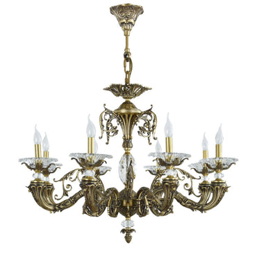 Lisbon 8 Lights Antique Chandelier