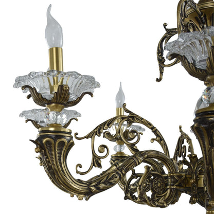 Lisbon 8 Lights Antique Chandelier