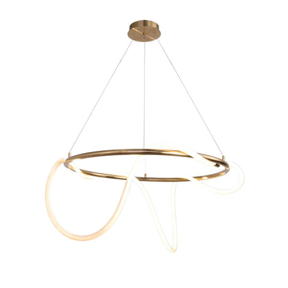 Kilva 1 Light Gold Chandelier