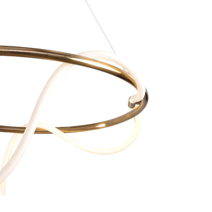 Kilva 1 Light Gold Chandelier