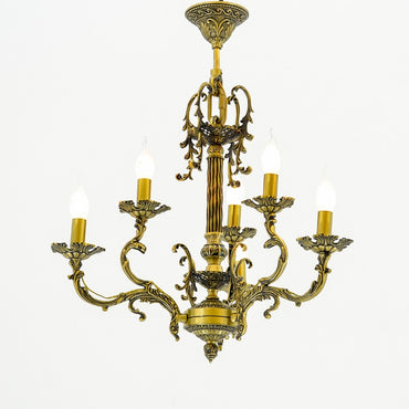 Kosha 6 lamps bronze Chandelier
