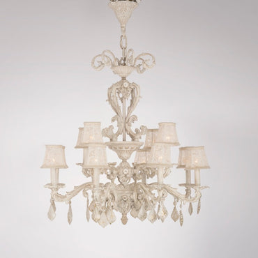 Shine12 lights chandelier Whitey