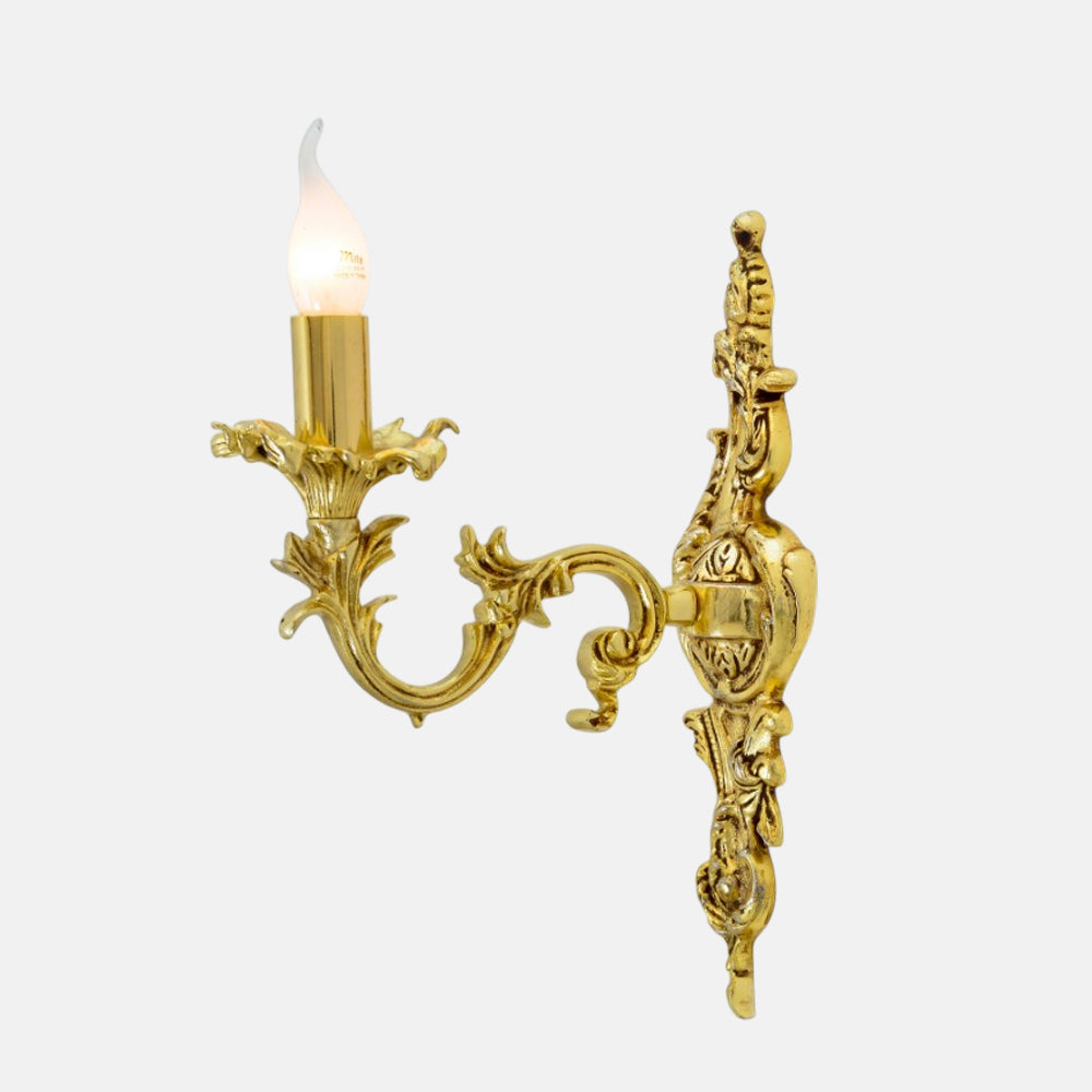 Lisa1 Bulb gold wall lamp