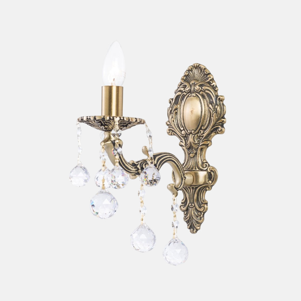 Israa 1 Bulb bronze wall lamp