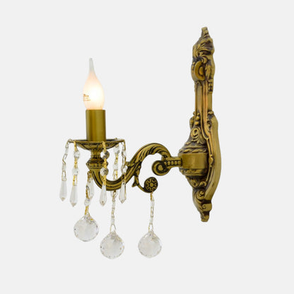 Italian 1 Bulb Bronze Wall lamp