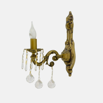 Italian 1 Bulb Bronze Wall lamp
