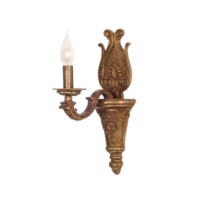Belgian 1 Bulb Antique Wall lamp