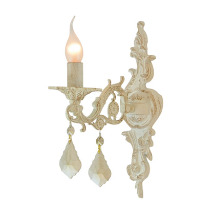 أبليك أبيض اللون بعيون واحدة