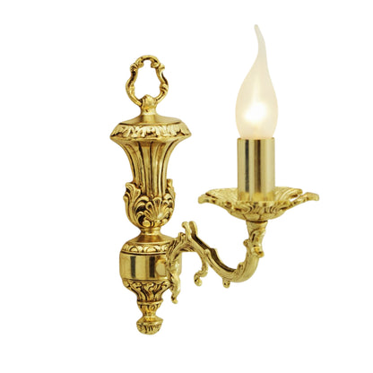 أبليك ذهبي للعرائس بمصباح واحد