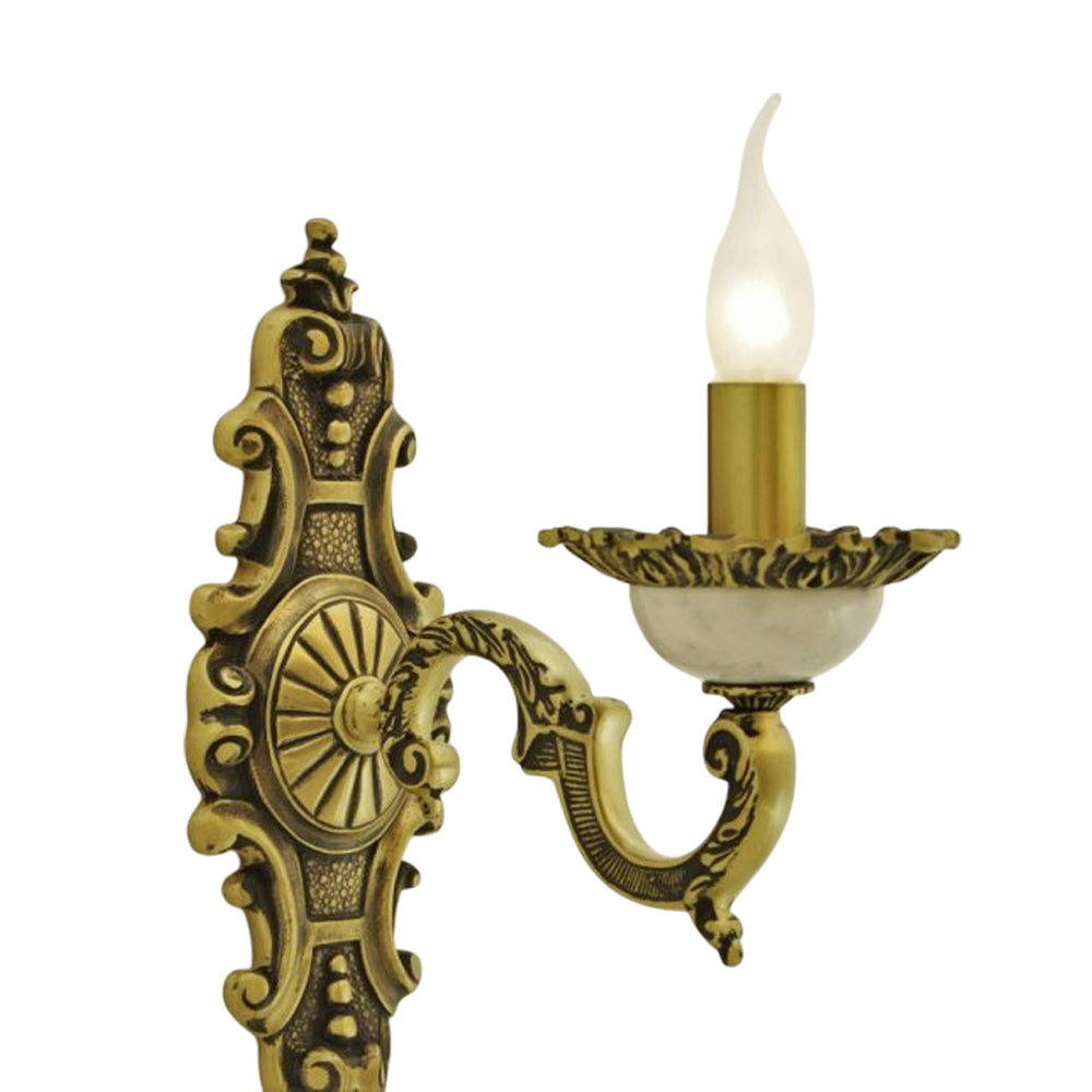 Lacoste 1 Bulb bronze Wall lamp