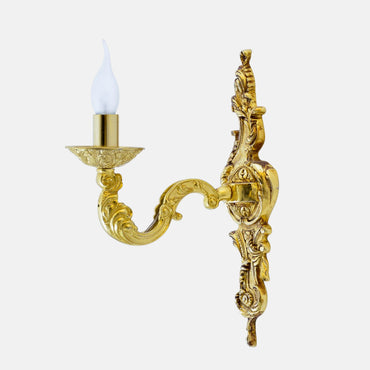 Pearl 1 Bulb gold Wall lamp