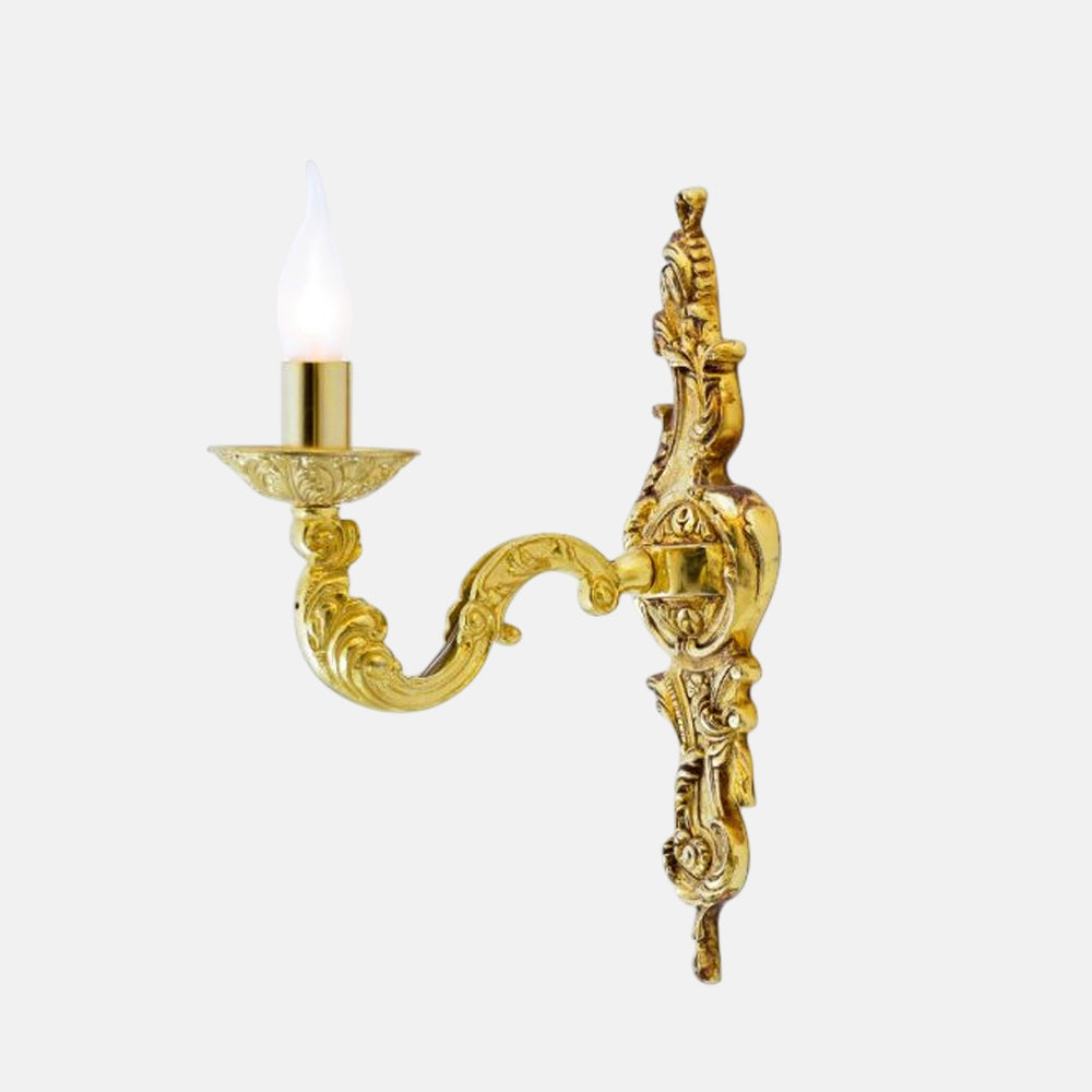 Pearl 1 Bulb gold Wall lamp