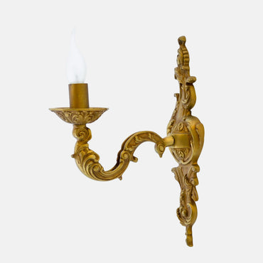 Pearl 1 Bulb Antique Wall lamp