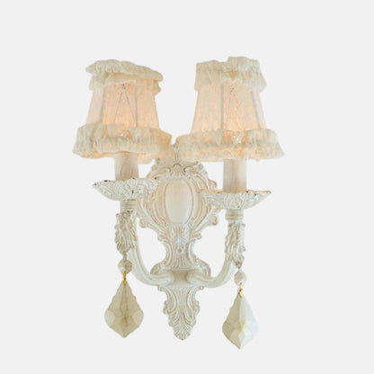 Lotus 2 Lights Whitey Wall lamp