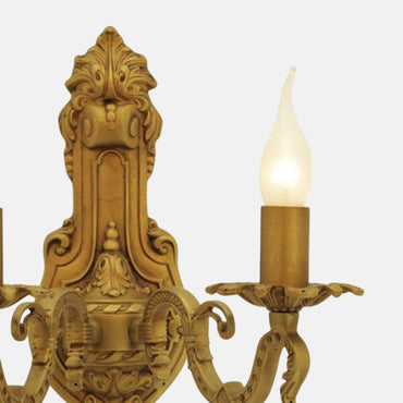 Cloves 2 Bulb Antique wall lamp