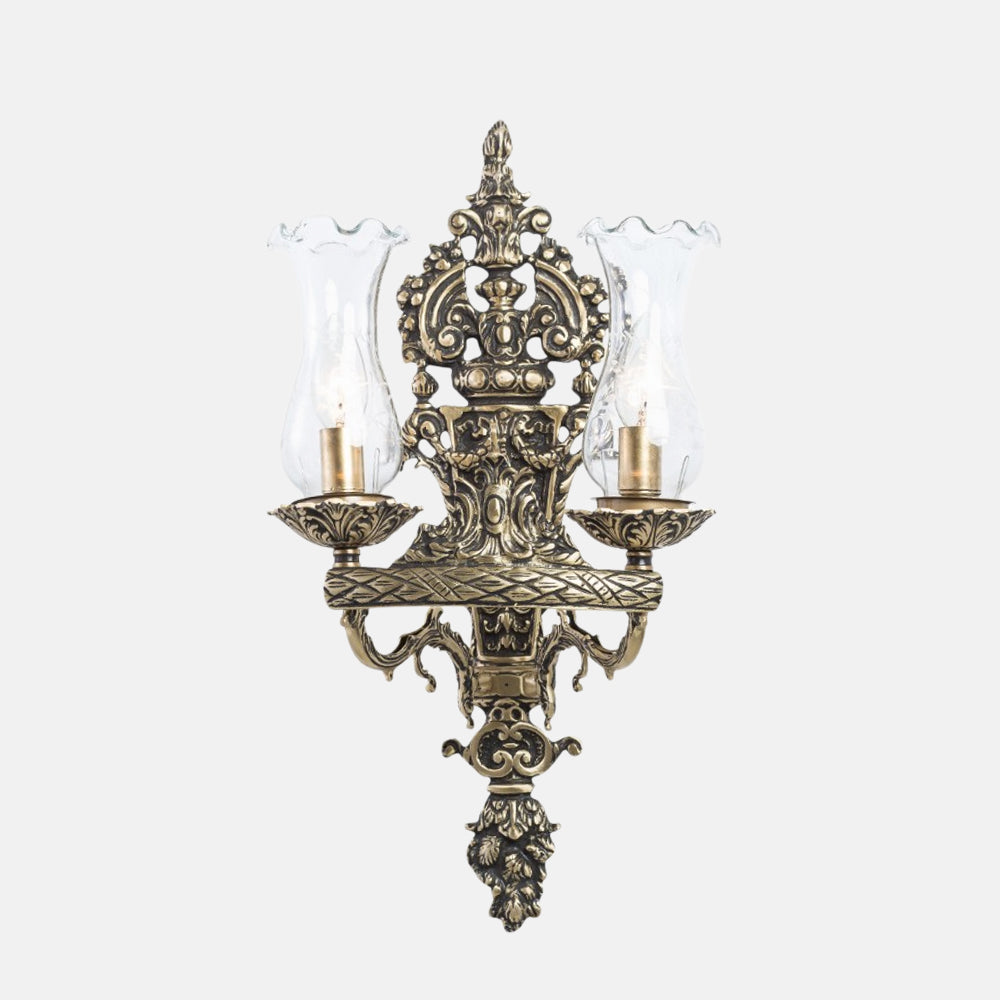 XR 2 Bulb bronze Wall lamp