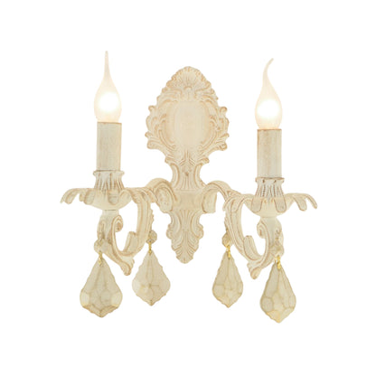 Lotus 2 Lights Whitey Wall lamp