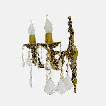 Pearl 2 Lights Bronze Wall lamp