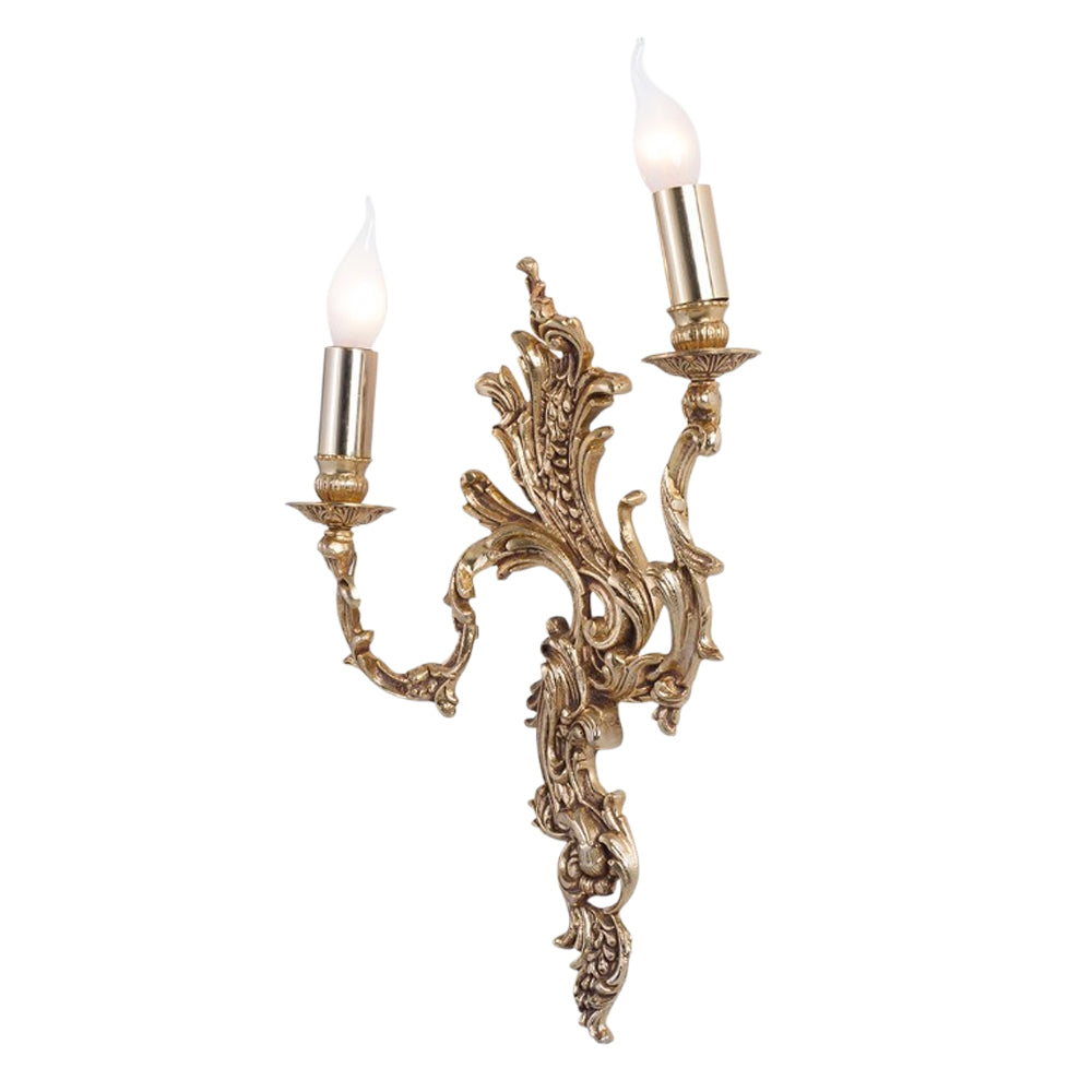 Greek 2 Lights large Gold Wall lamp