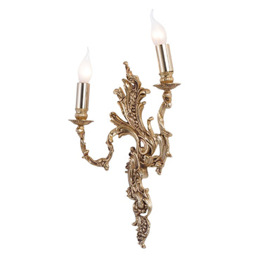 Greek 2 Lights large Gold Wall lamp