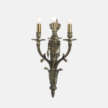 Elegance 3 Lights Bronze Wall lamp