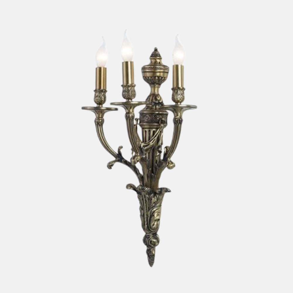 Elegance 3 Lights Bronze Wall lamp