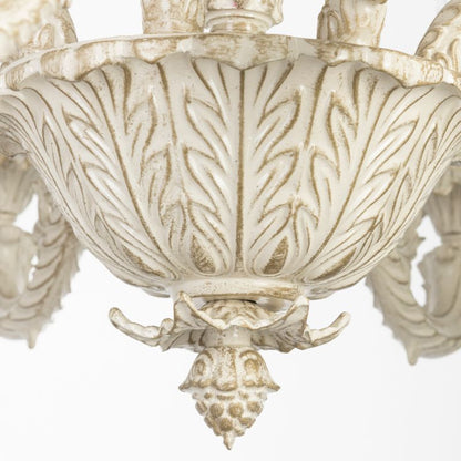 California 8 Lights Beige Chandelier