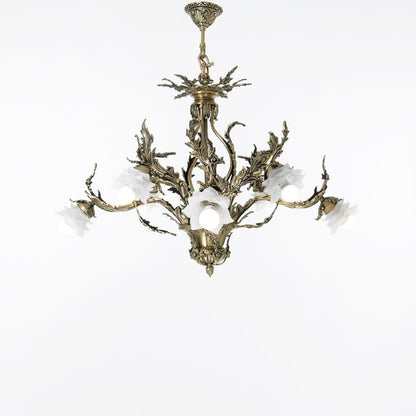 نجفة كالا البرونزية ذات 8 لمبة