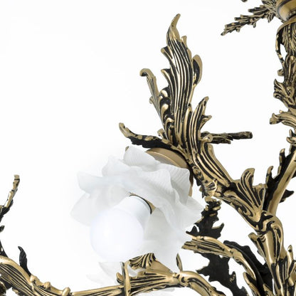 نجفة كالا البرونزية ذات 8 لمبة