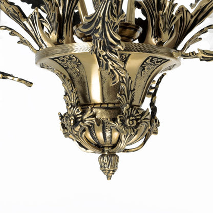 نجفة كالا البرونزية ذات 8 لمبة