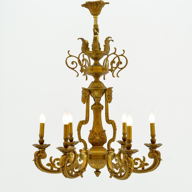 Fruits 6 lights Antique Chandelier