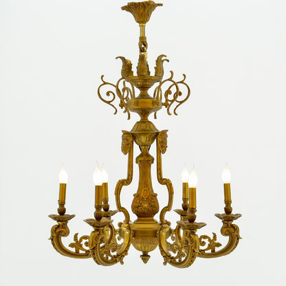 Fruits 6 lights Antique Chandelier