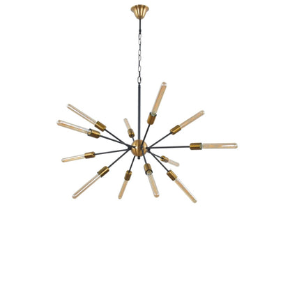 Fabra 12 Lights Mixed Colors Chandelier