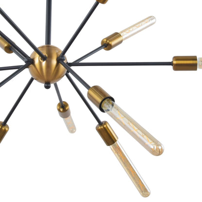 Fabra 12 Lights Mixed Colors Chandelier