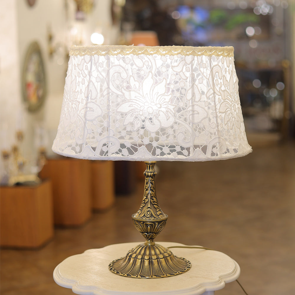 Table Lamp, 1 Lights, Brass Italian Bronze - أباجورة، 1 لمبة، نحاس برونز إيطالي