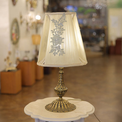 Table Lamp, 1 Lights, Brass Italian Bronze - أباجورة، 1 لمبة، نحاس برونز إيطالي