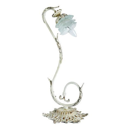 Table Lamp with 4 feathers Whitey