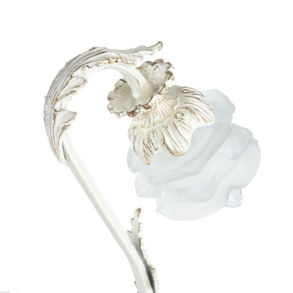 Table Lamp with 4 feathers Whitey